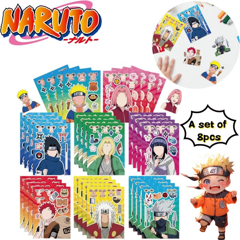 Atv Parts - Autocollants Naruto Uzumaki, Naruto Hatake Kakashi,