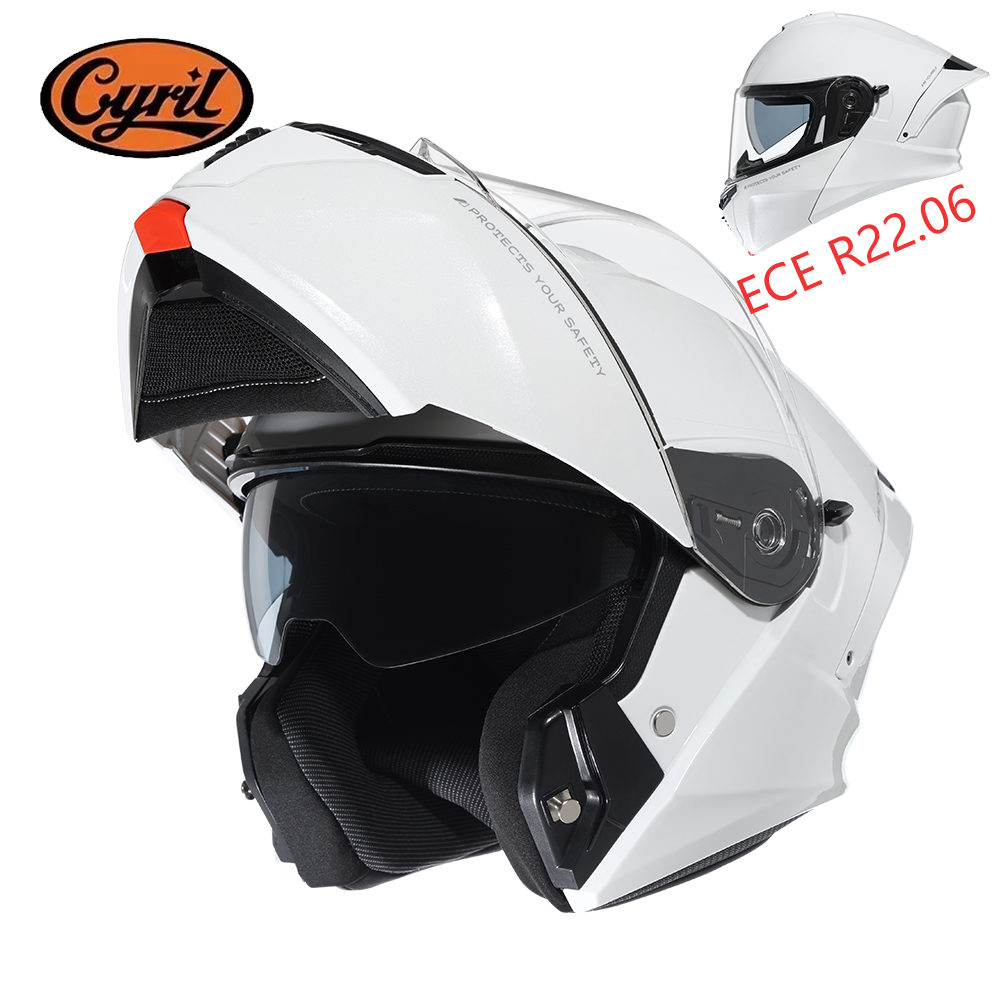Casque de moto modulaire à vis - Modular Flip Up Motorcycle Helmet Dot Approved avis et prix