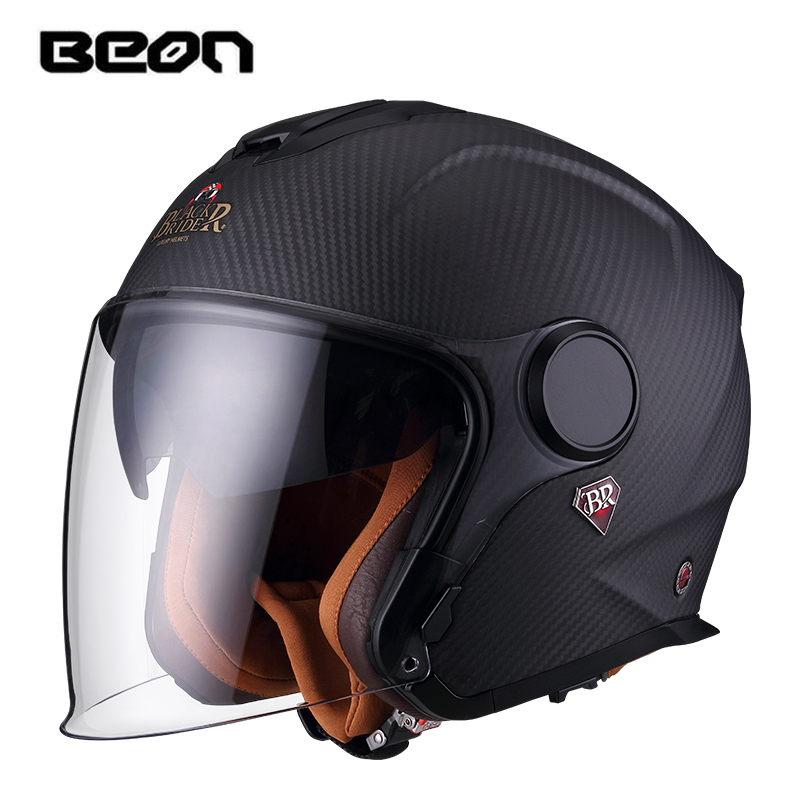 Casque de moto BEON BR23 en fi - Carbon Fiber Lightweight Motorcycle Helmet avis et prix