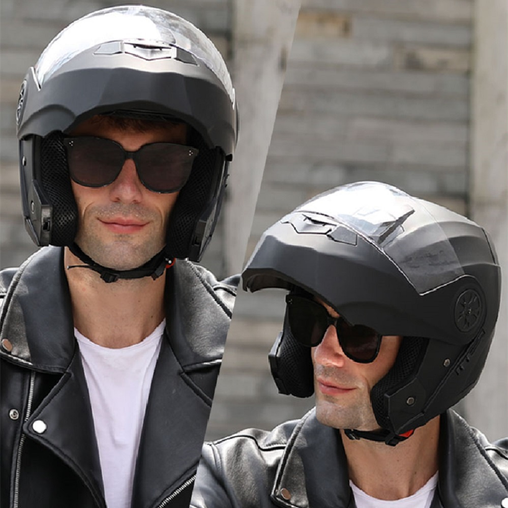 Casque de moto modulaire, lent - Motorcycle Helmet Inner Sun Visor Lens avis et prix