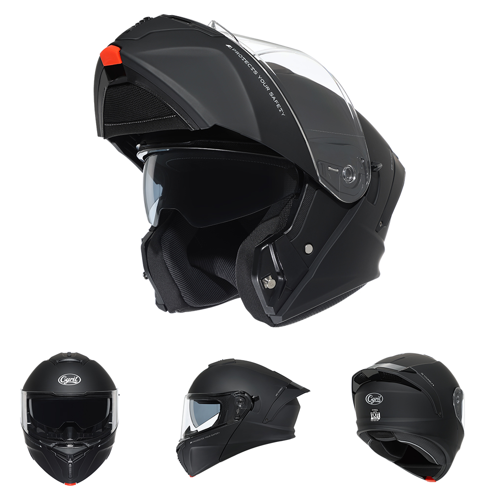 Casque modulable CYRIL pour mo - Modular Flip Up Motorcycle Helmet Dot Approved avis et prix