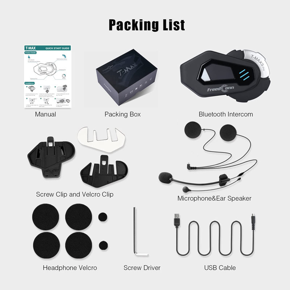 Intercom Bluetooth pour casque - Full Face Motorcycle Helmet With Bluetooth avis et prix