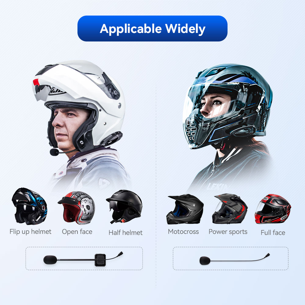 LEXIN-G2 moto Interphone casqu - Full Face Motorcycle Helmet With Bluetooth avis et prix