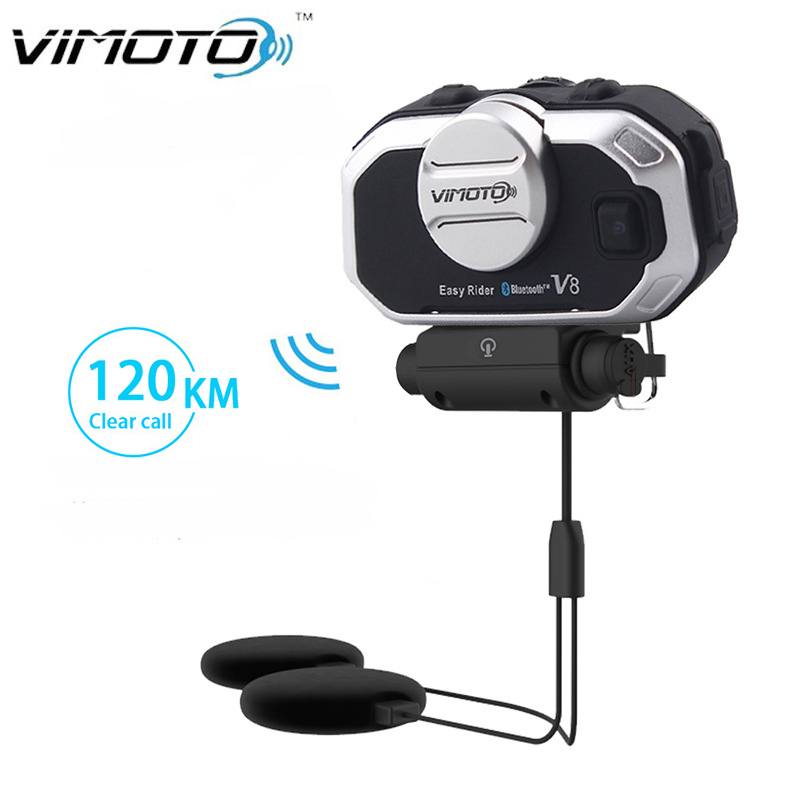 Vimoto V8 casque de moto casqu - Full Face Motorcycle Helmet With Bluetooth avis et prix