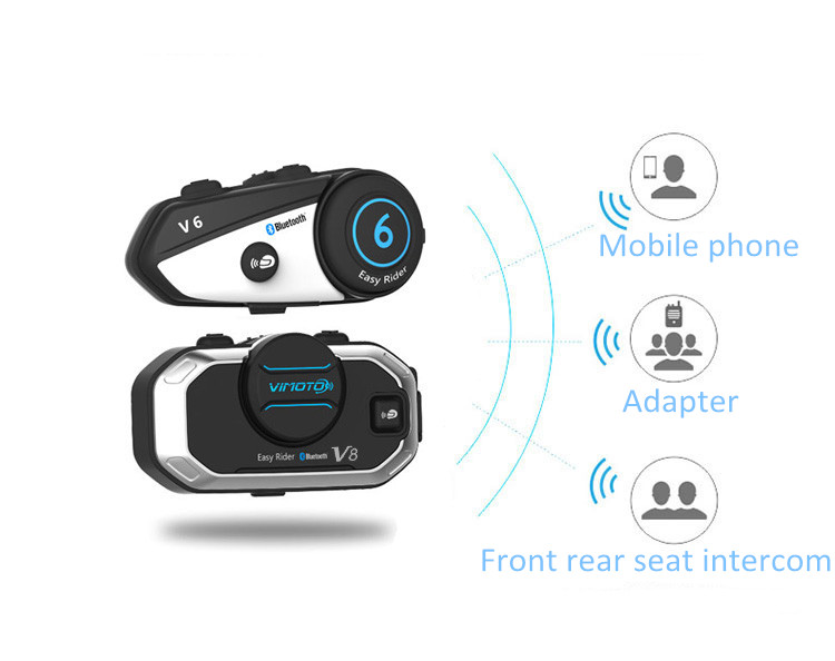 Vimoto V8 casque de moto casqu - Full Face Motorcycle Helmet With Bluetooth avis et prix