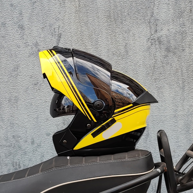 ORZ dernier casque de moto à r - Dual Visor Motorcycle Racing Helmet avis et prix