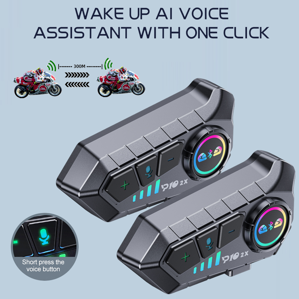 Y10 2x Interphone Moto Bluetoo - Full Face Motorcycle Helmet With Bluetooth avis et prix